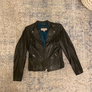 Marc New York Black Leather Jacket